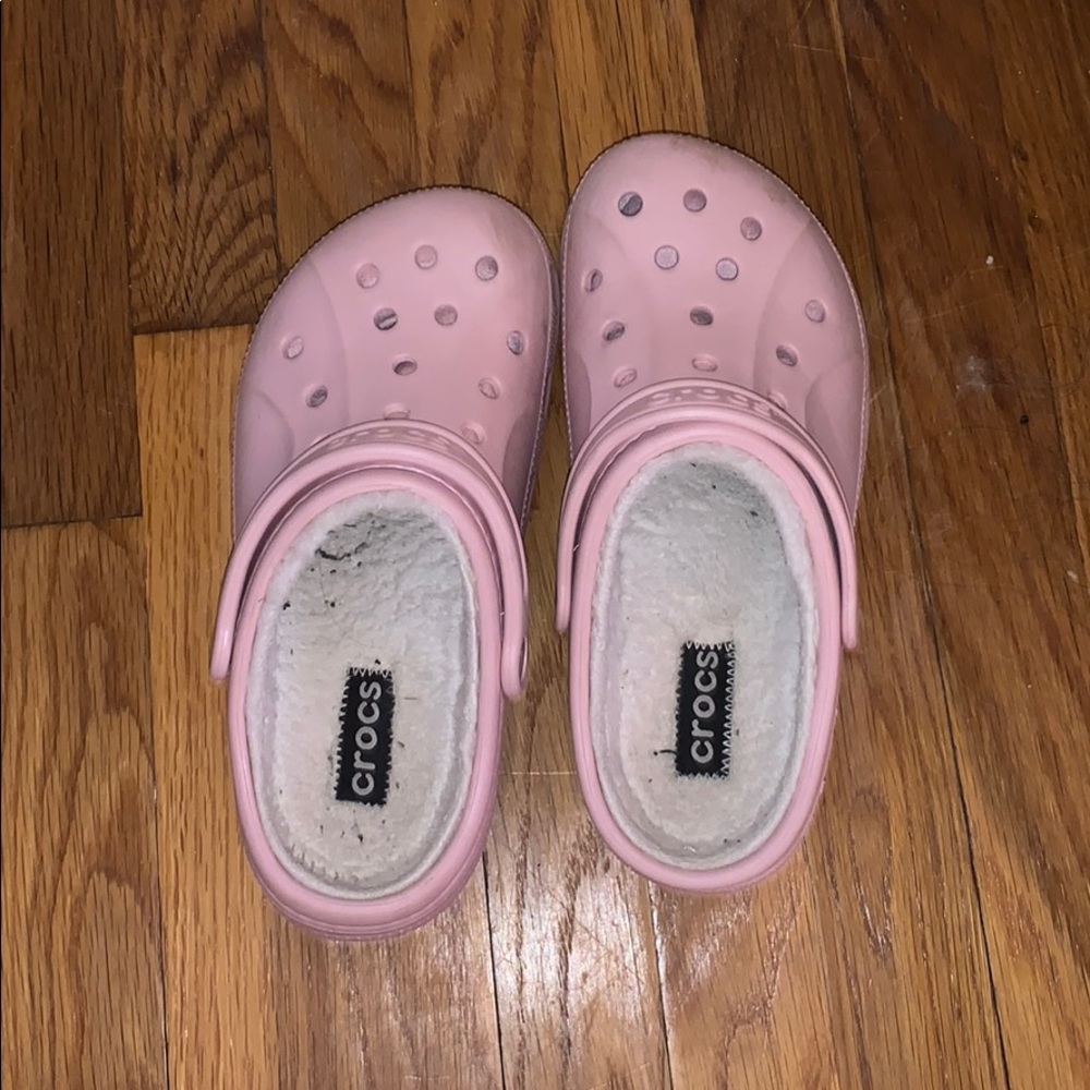 Fuzzy crocs